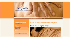 Desktop Screenshot of physico.de